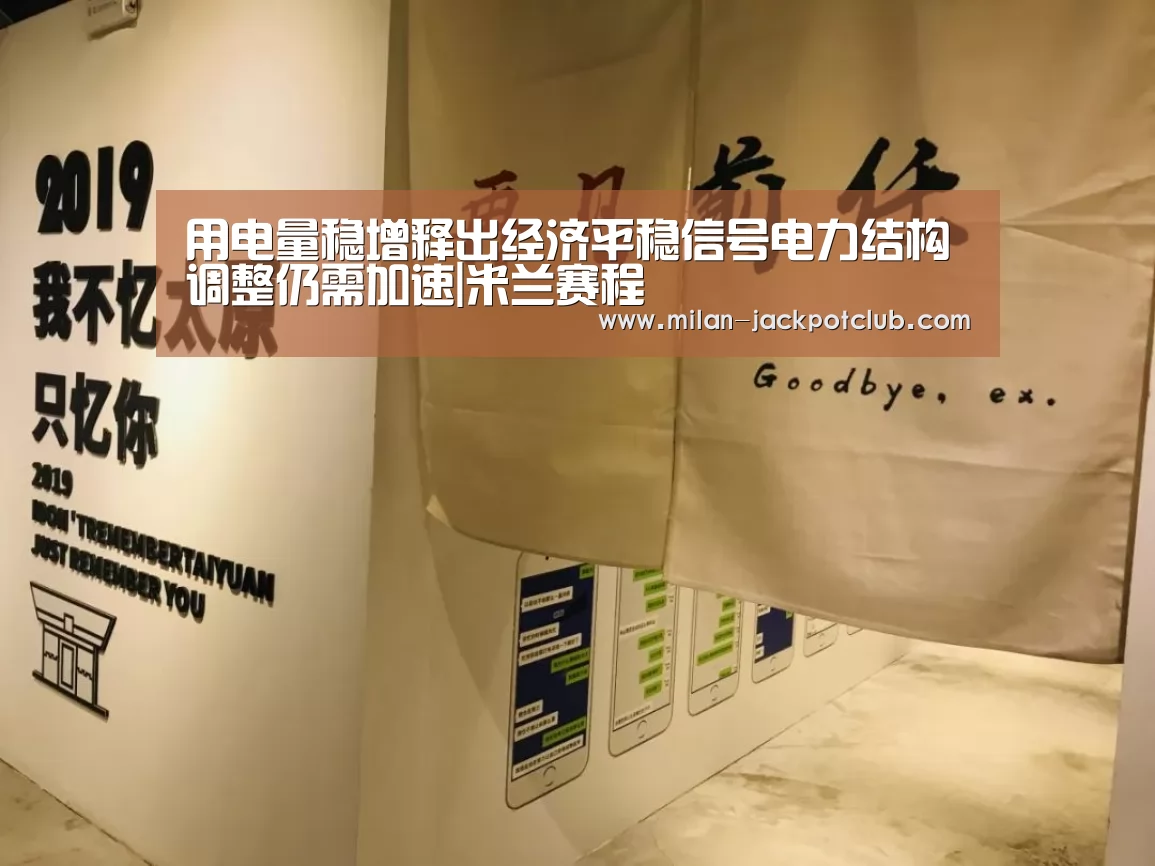 用电量稳增释出经济平稳信号电力结构调整仍需加速|米兰赛程(图4) 米兰聚合